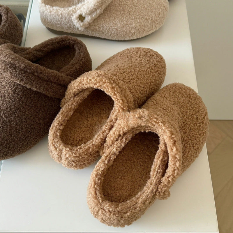 Margaret – Fleece-Lined Fluffy Slippers