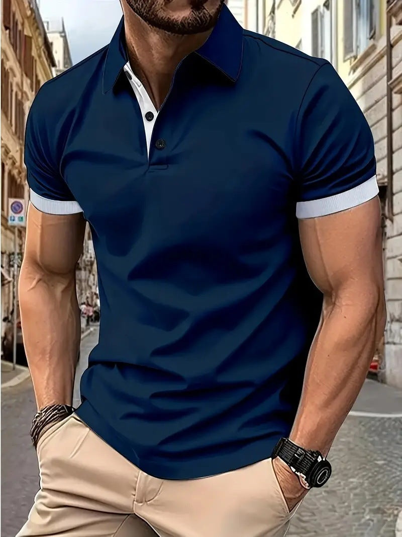 Steven – 3D Short Sleeve Polo Shirt