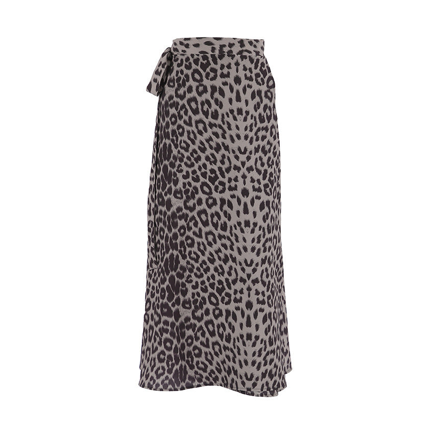 Pamela – Leopard Print High Waist Skirt