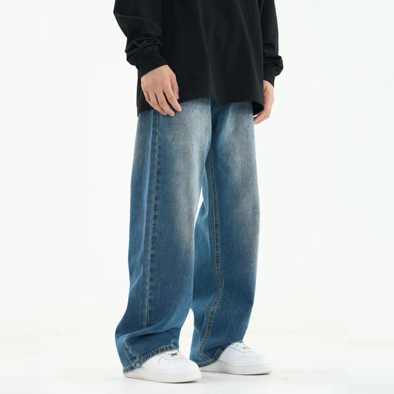 Bryan – Loose Oversize Straight Washed Jeans