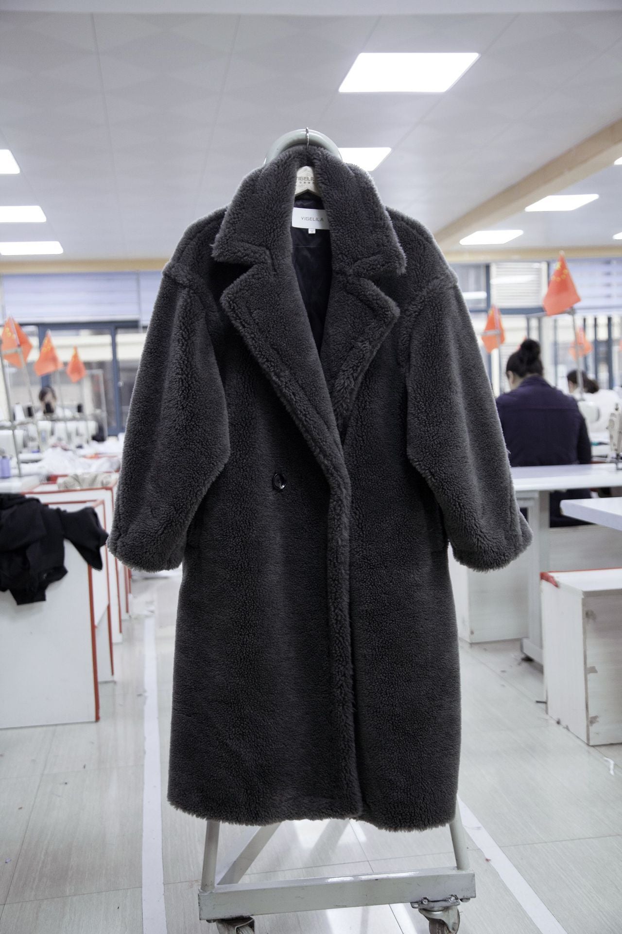 Sophie – Elegant Woolen Coat