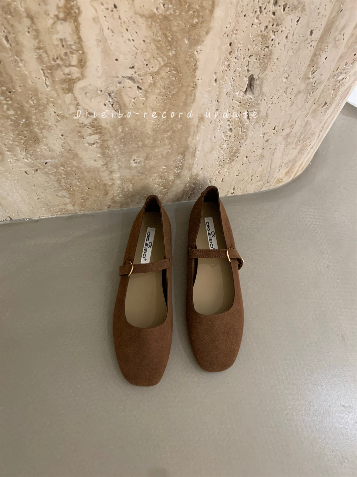 Heidi – Comfortable Vegan Leather Flat Shoes