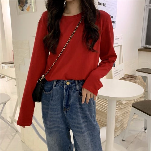 Carly – Long Sleeve Vegan Two-Piece Top