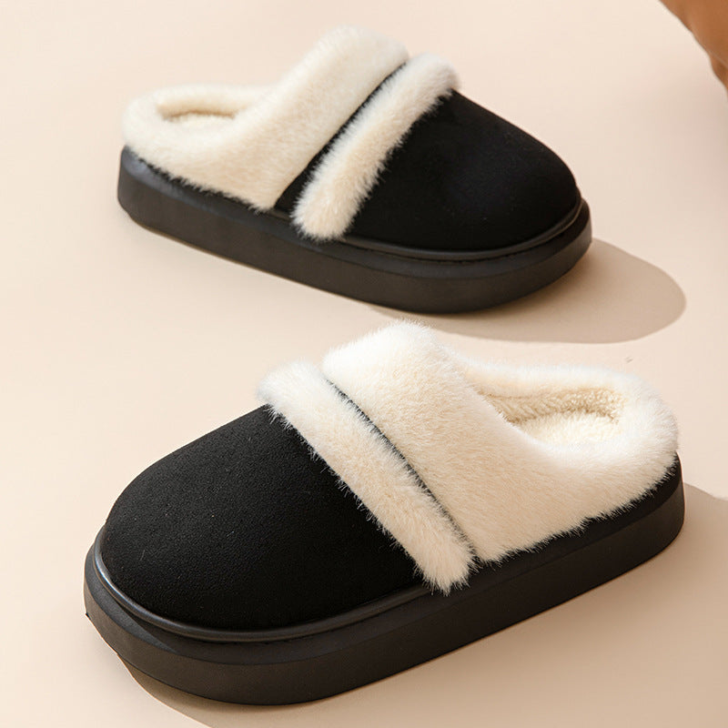 Miranda – Women's Vegan Suede Warm House Slippers