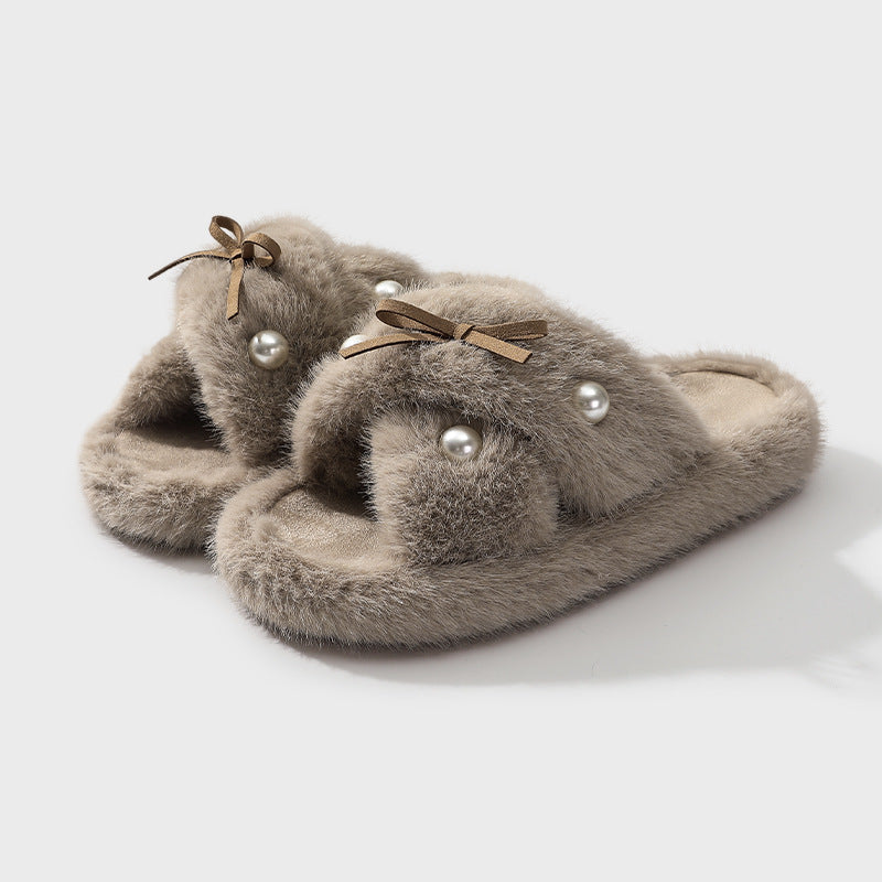 Carly – Cozy Non-Slip Vegan Slippers