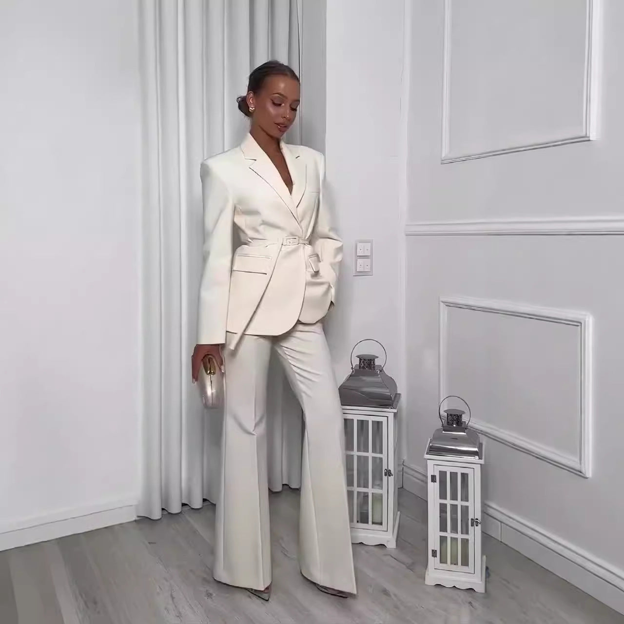 Shannon – Elegant Vegan Suit Set
