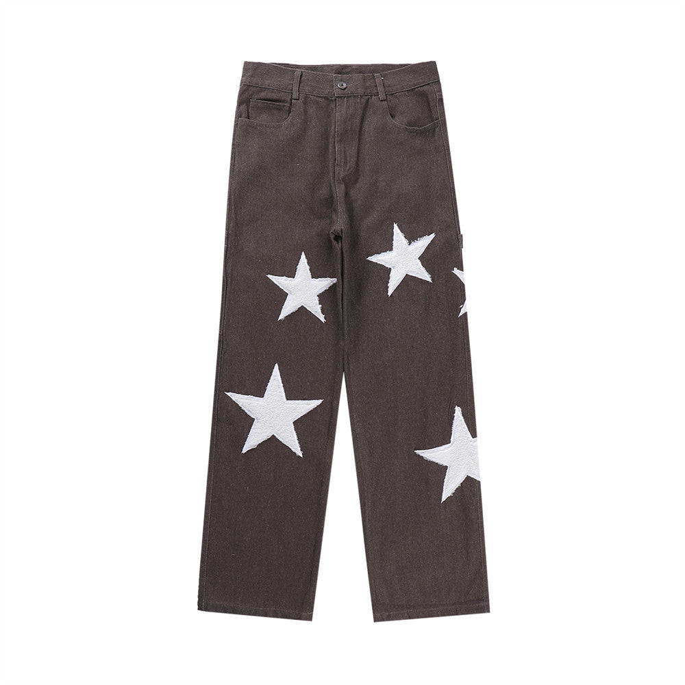 Ryan – Embroidered Star Jeans
