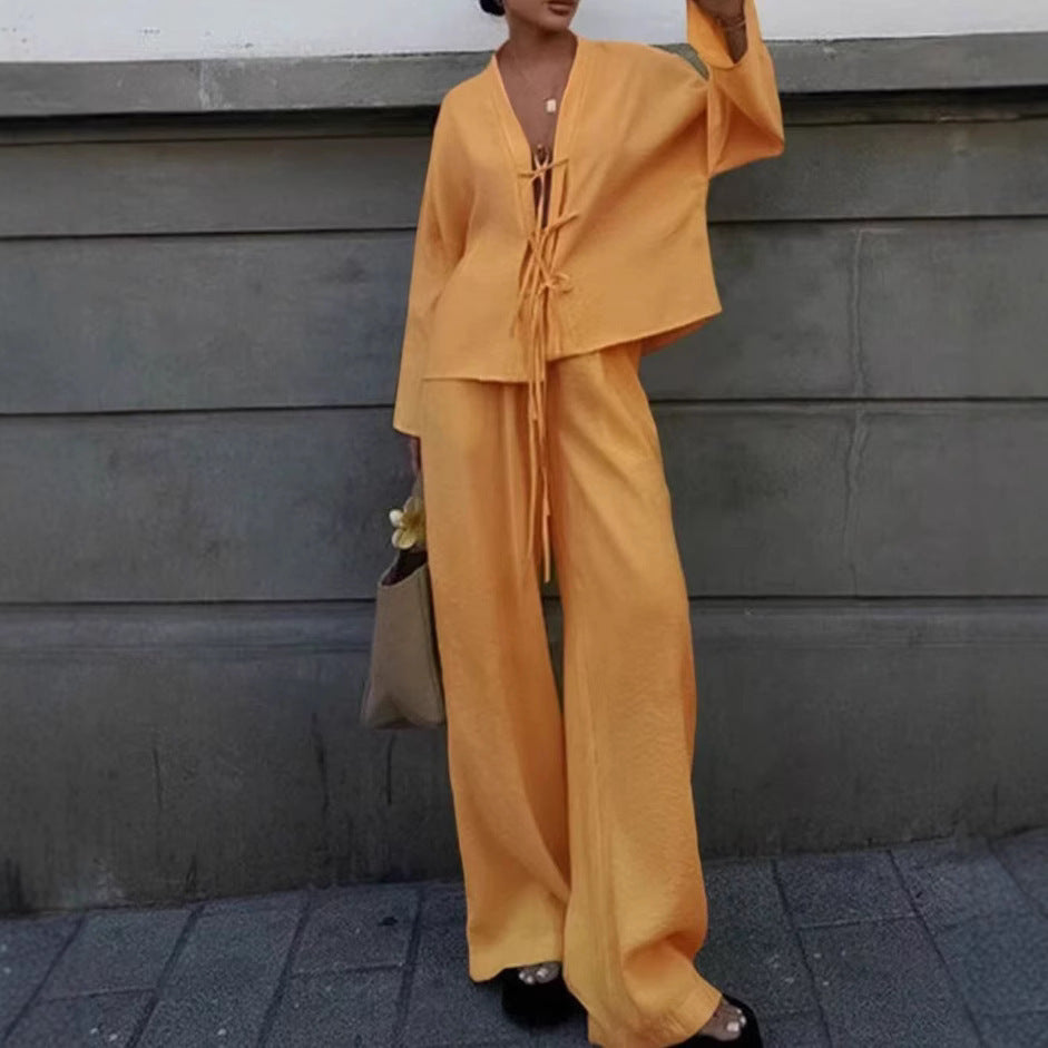Kelly – Women's Fashion Lace-up Suit