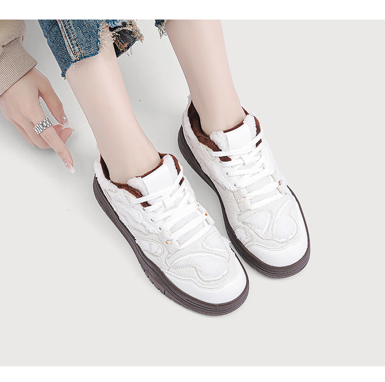 Janet – Casual Women's Vegan Suede Campus Shoes