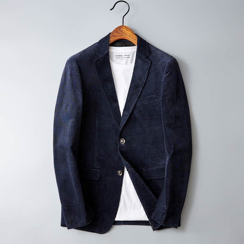 Marc – Slim Corduroy Suit for Autumn