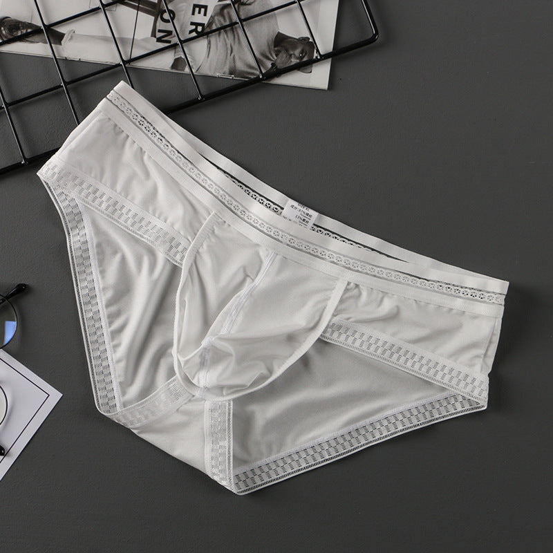 Bruce – Translucent Ice Silk Underwear