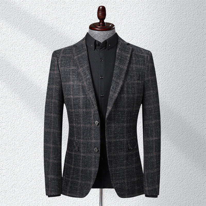 Callum – Slim Fit Plaid Suit