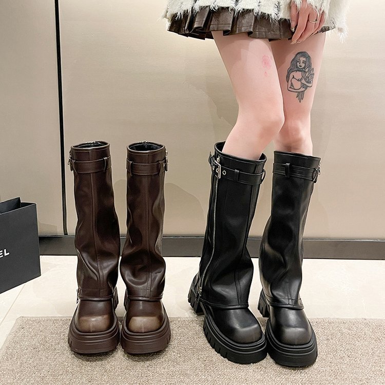 Susan – Western Style High Heel Boots