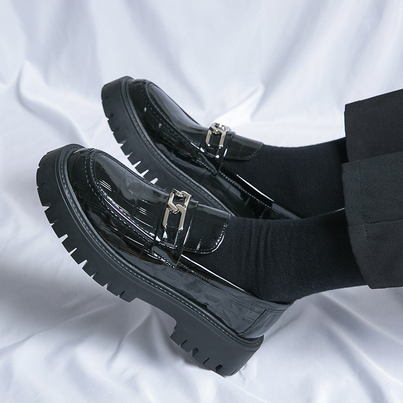 Norman – Men's British Style Platform Workwear Vegan Leather Shoes