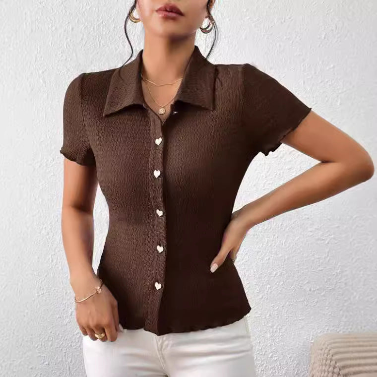 Tony – Simple Slim Polo Short Sleeve