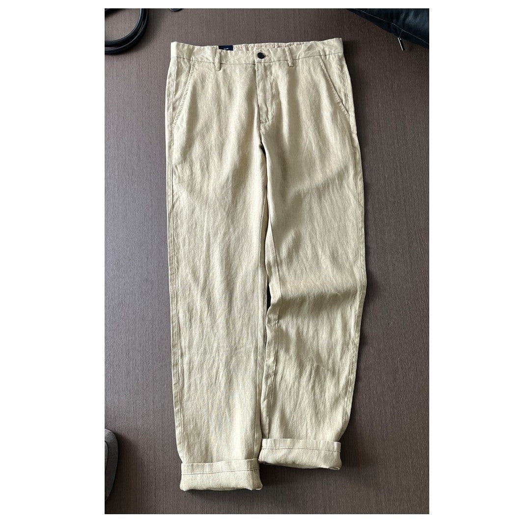 Gabriel – Men's Linen Casual Pants