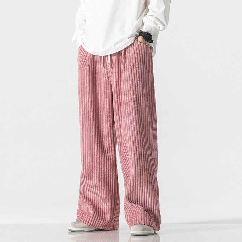 Jonathon – Retro Straight Corduroy Pants