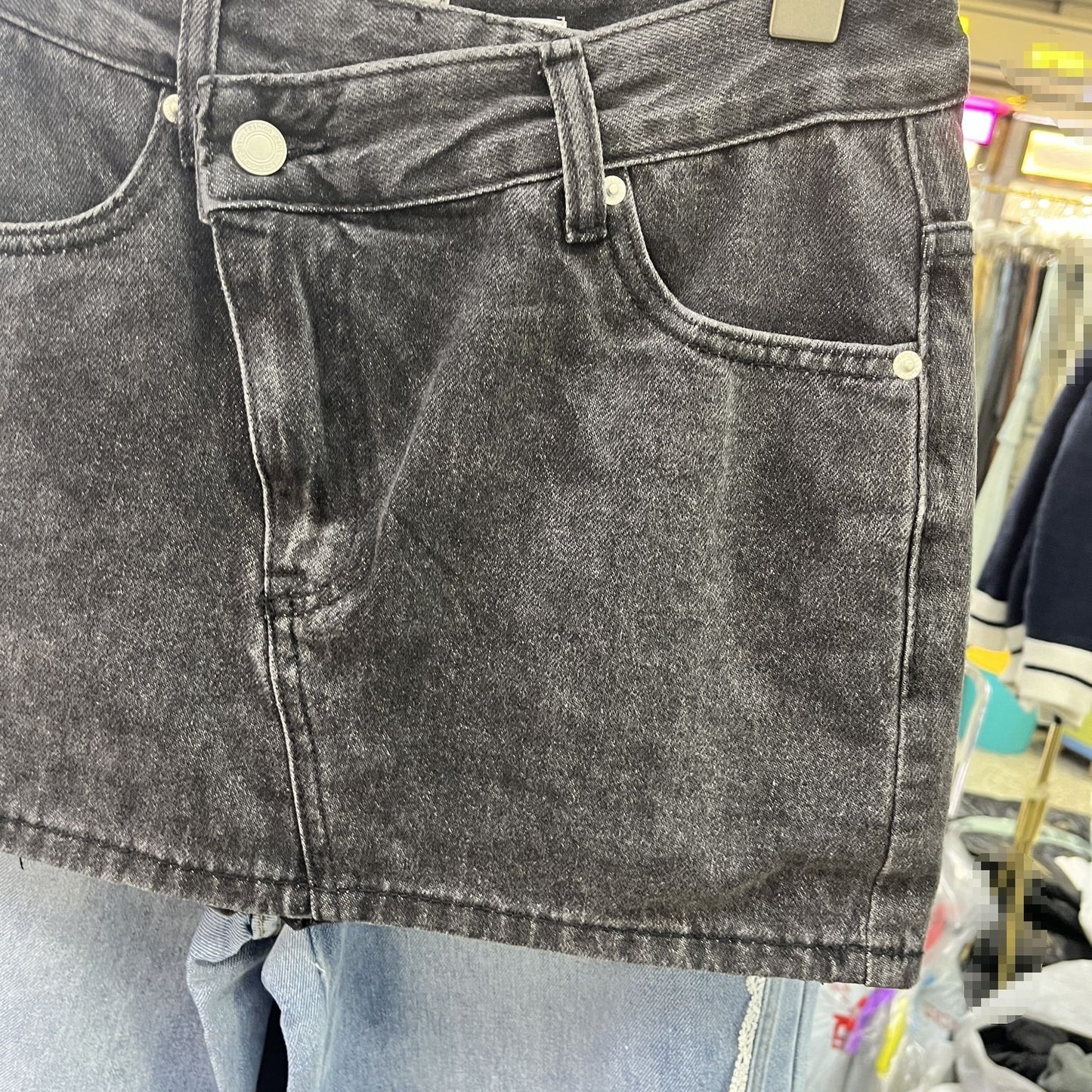 Nicole – Sweet and Spicy A-Line Denim Skirt