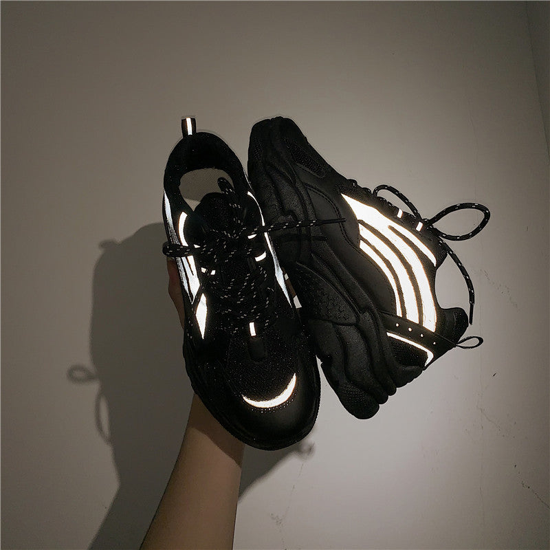 Harriet – Reflective Platform Sneakers
