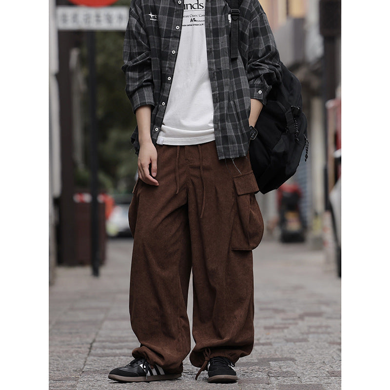 Warren – Men's Corduroy Casual Cargo Pants