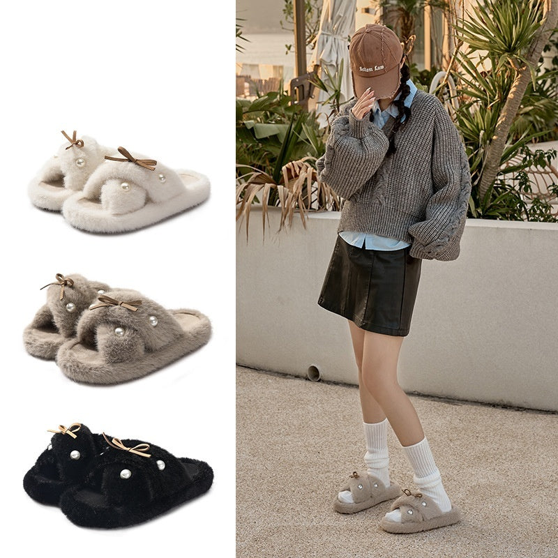 Carly – Cozy Non-Slip Vegan Slippers