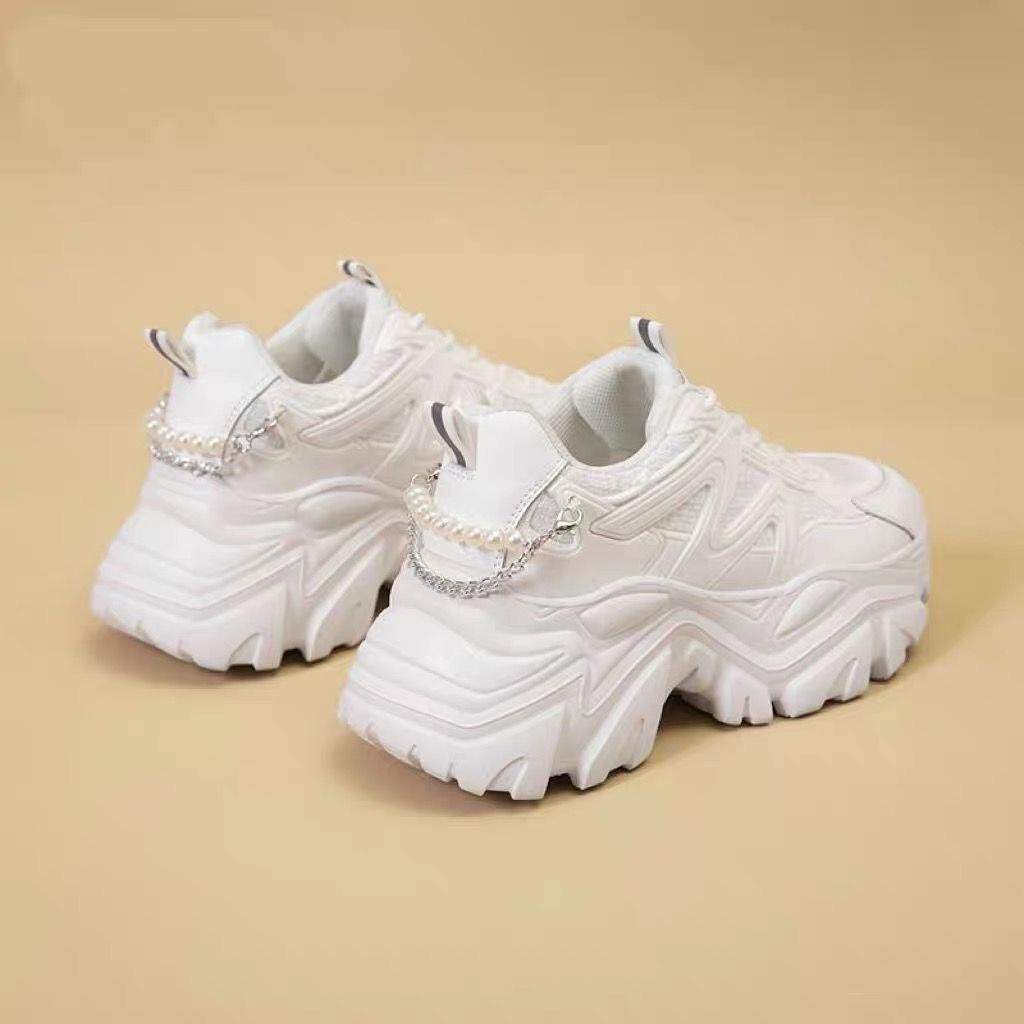 Andrea – Ultra-thin Vegan Leather Elevator Sneakers