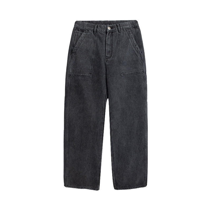 Allen – Vintage Loose Straight Wide Leg Jeans