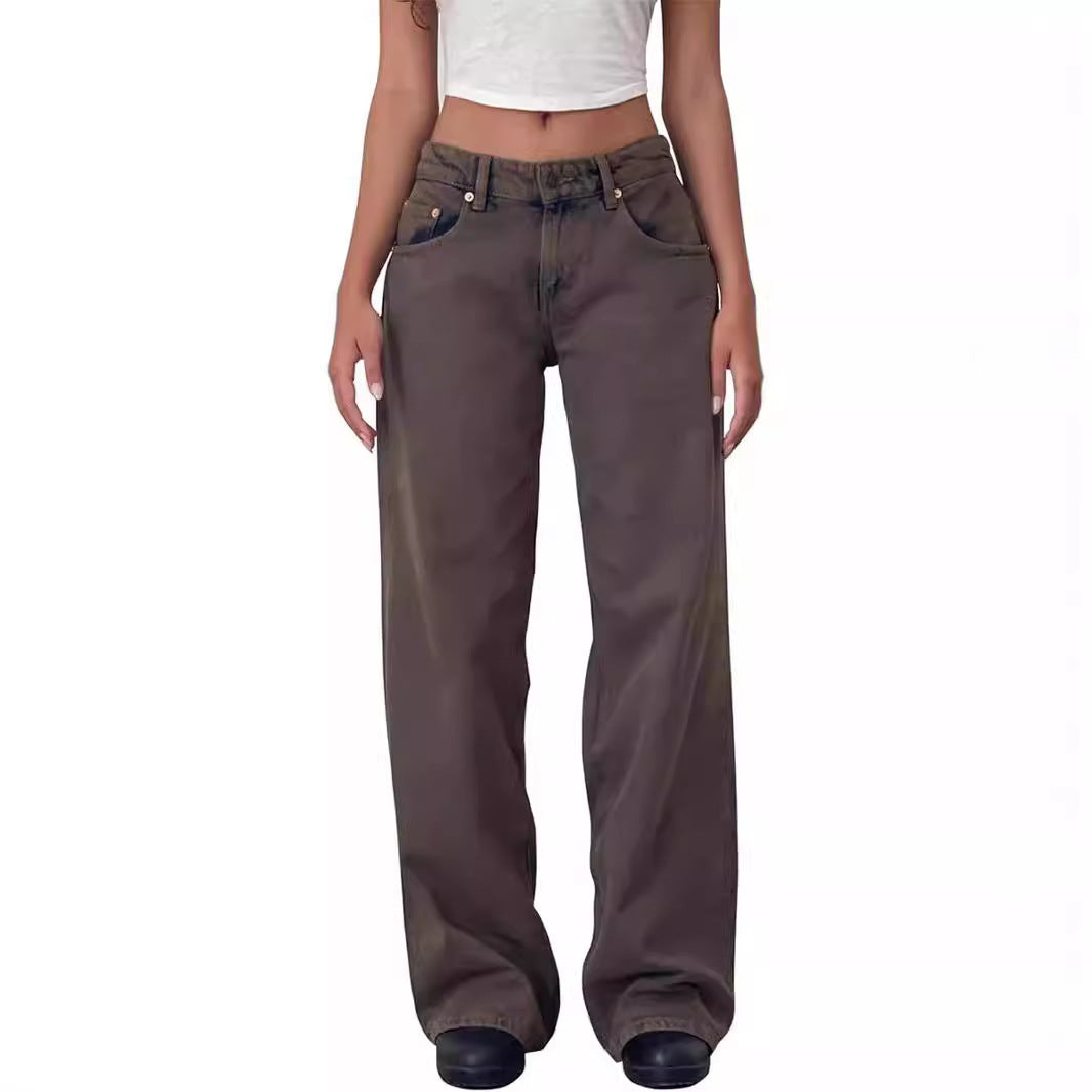 Mary – Wide Leg Denim Pants