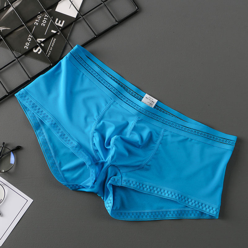 Bruce – Translucent Ice Silk Underwear