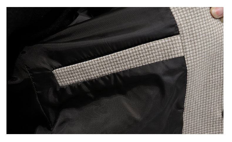Scott – Slim Houndstooth Coat
