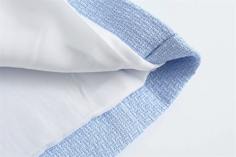 Heidi – Textured Double-breasted Blazer