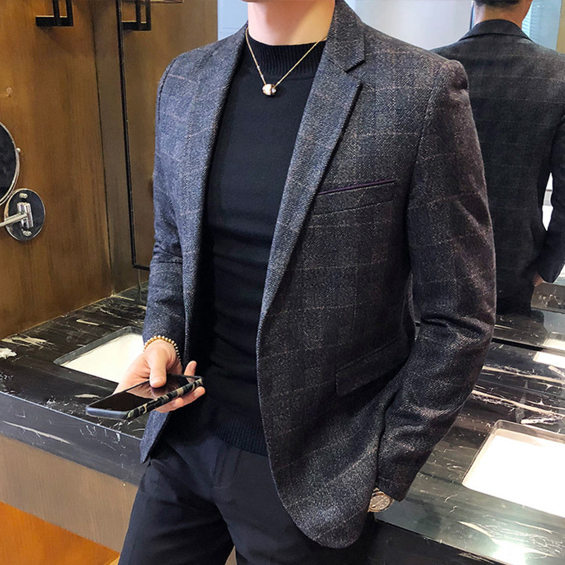 Wayne – Elegant Men's Single Suit