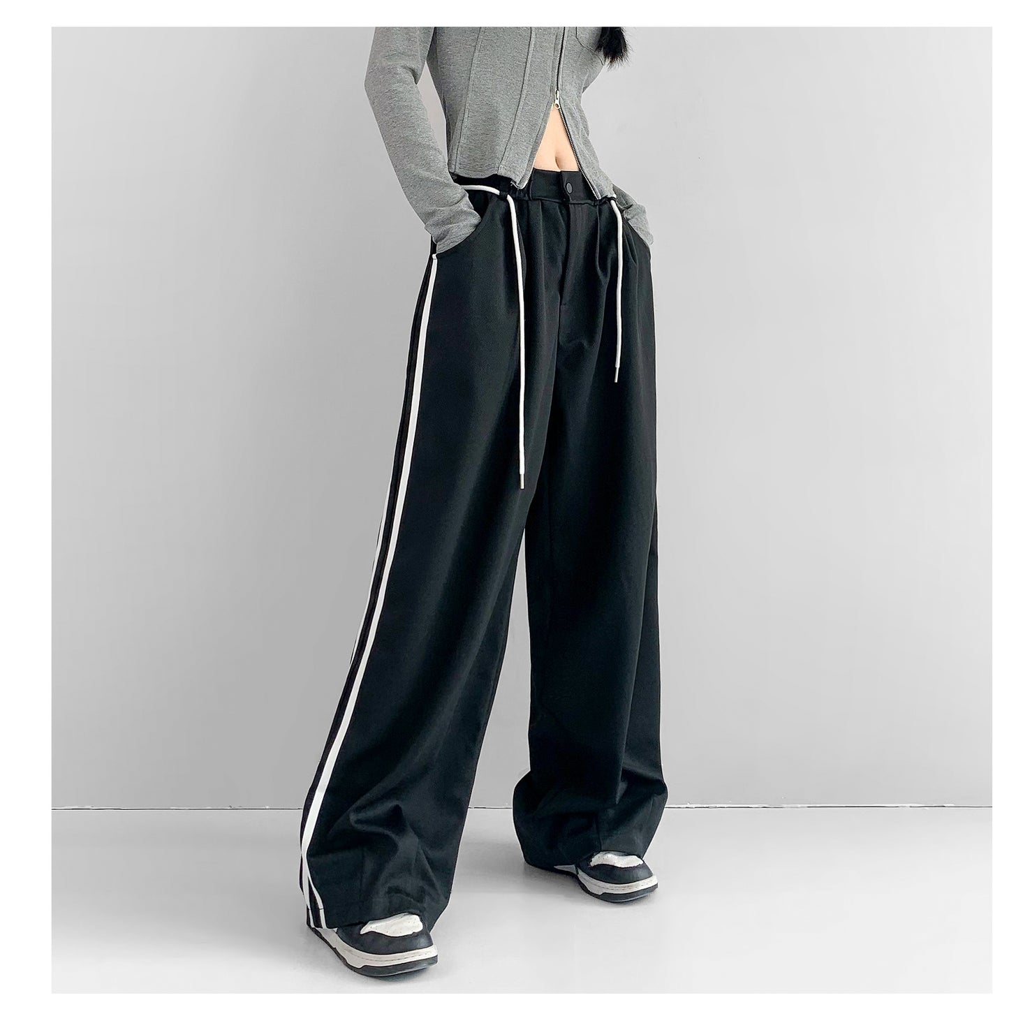 Melanie – High Waist Loose Wide Leg Pants