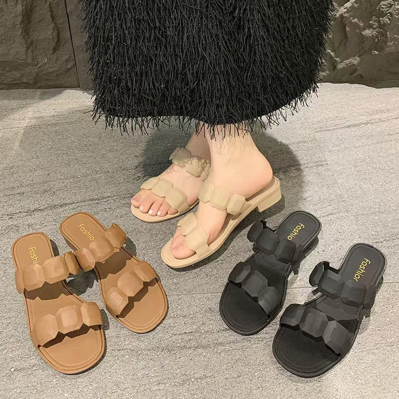 Patricia – Simple Square Toe Sandals