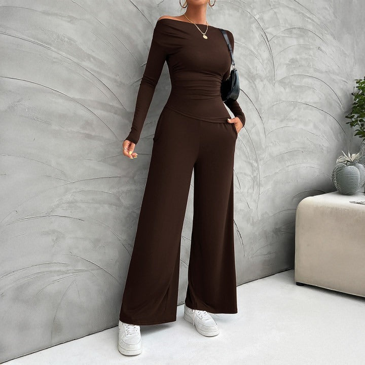 Carly – Fashionable Fitted Long Sleeve Suit