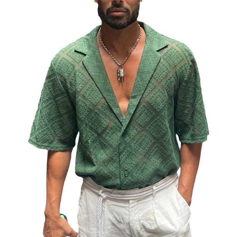 Paul – Men's Breathable Short-Sleeve Casual Shirt