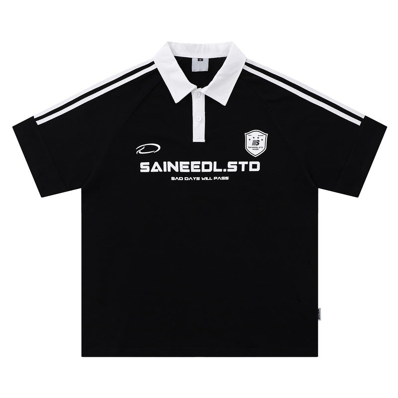 Trevor – American Retro Polo Shirt