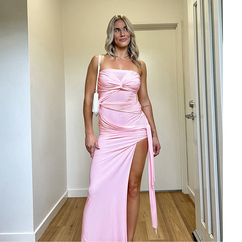 Clara – Elegant Backless Tube Dress