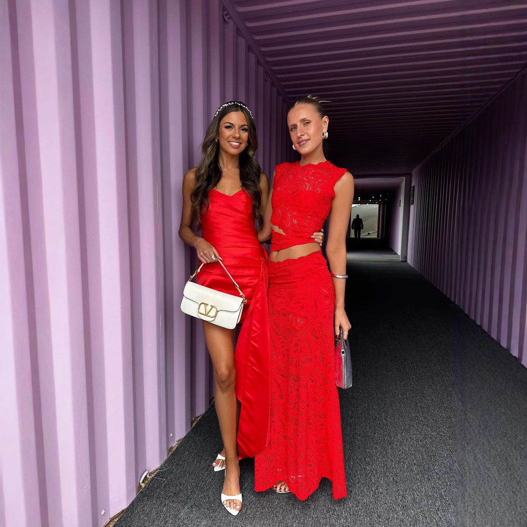 Louise – Irregular Fishtail Dress