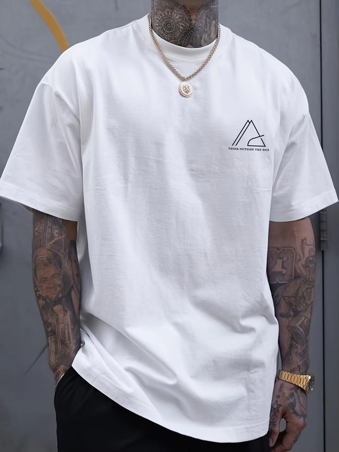 Dylan – Creative Geometric Youth Short Sleeve