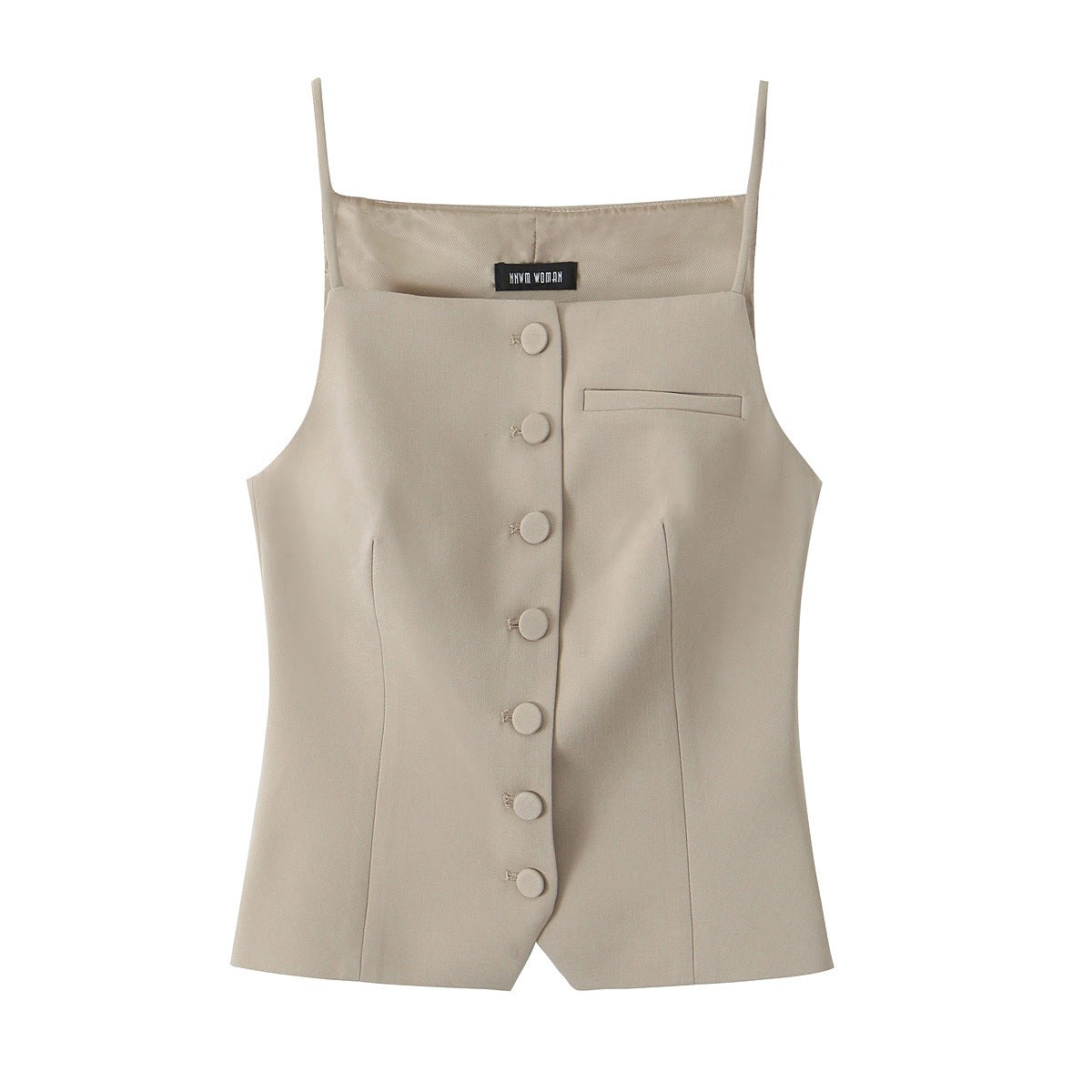 Megan – Elegant Slim-Fit Sling Top