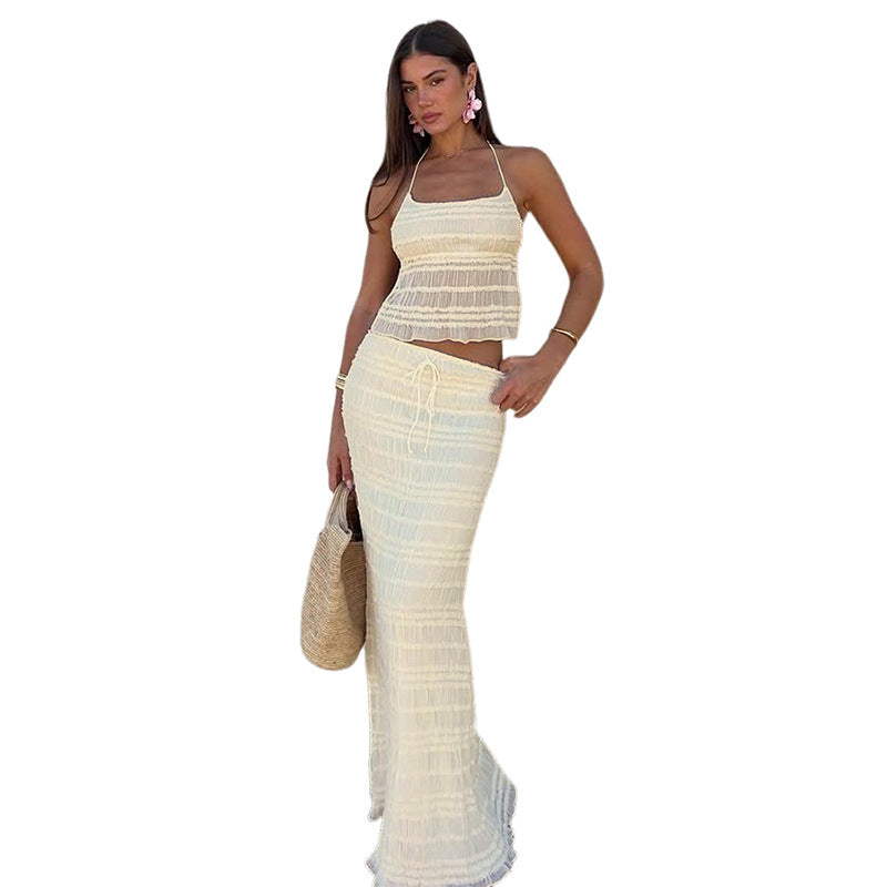 Patricia – Trendy Two-piece Skirt Set