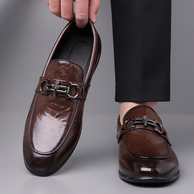 Elliott – Men's Premium Vegan Leather Business Shoes