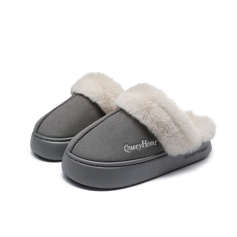 Amanda – Warm Plush Cotton Slippers for Women