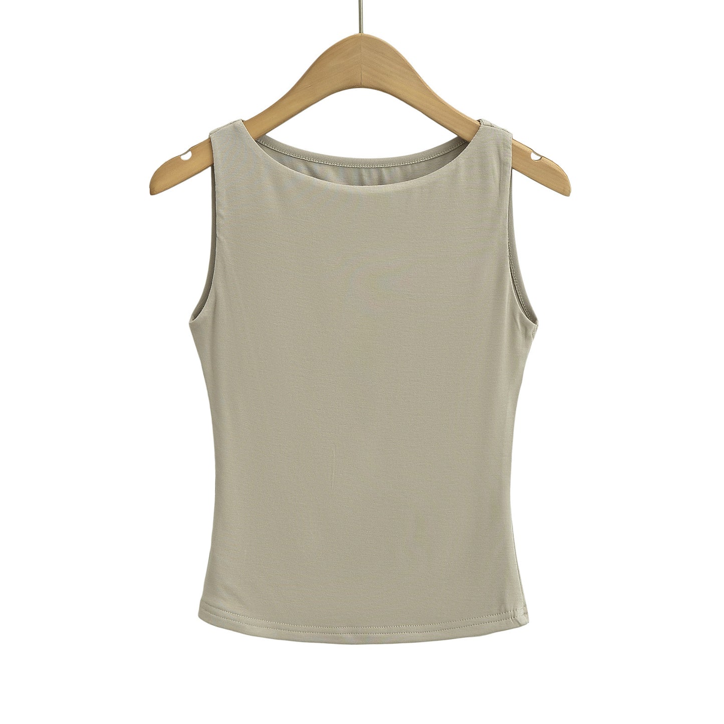 Jasmine – Off-Shoulder Double-Layer Sleeveless Vest