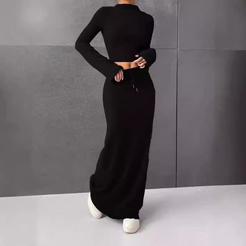 Kelly – Loose Casual Long Sleeve Dress Set
