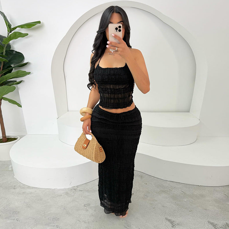 Patricia – Trendy Two-piece Skirt Set