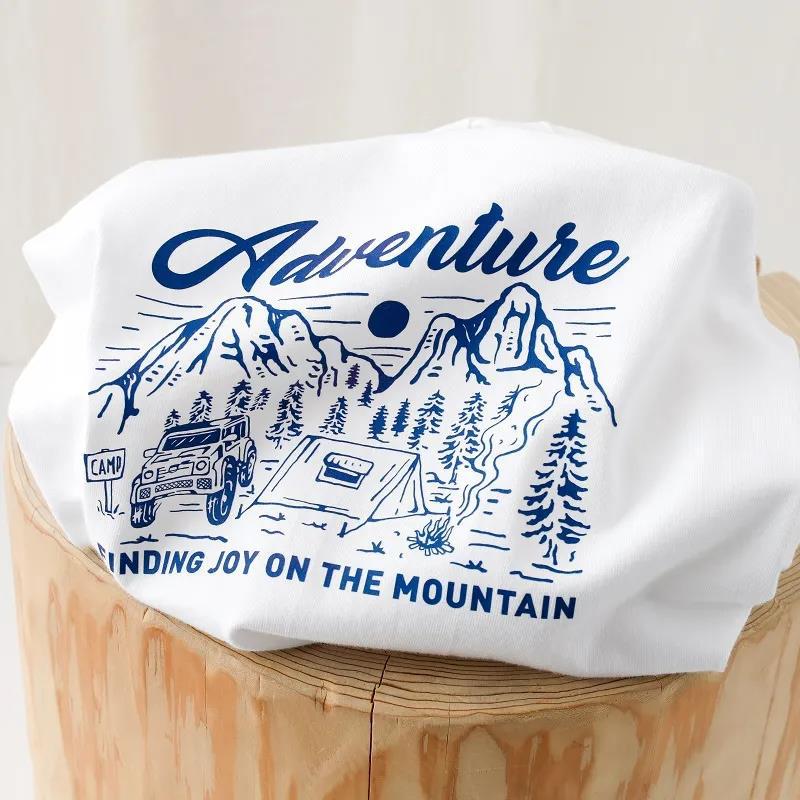 Alexander – Loose Casual Half Sleeve T-Shirt with Letter Print