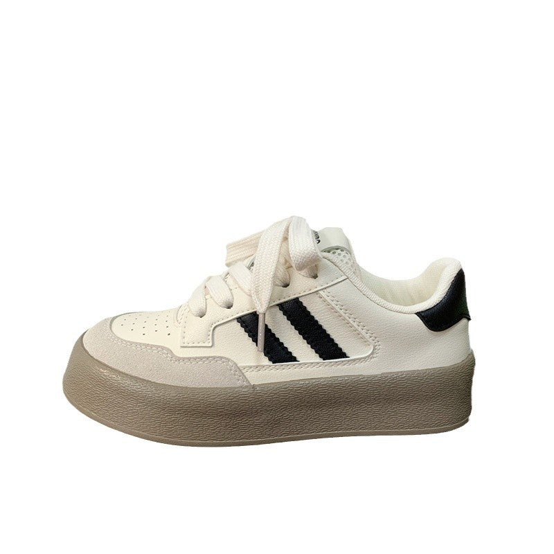 Amelia – Canvas Thick-Soled Casual Sneakers