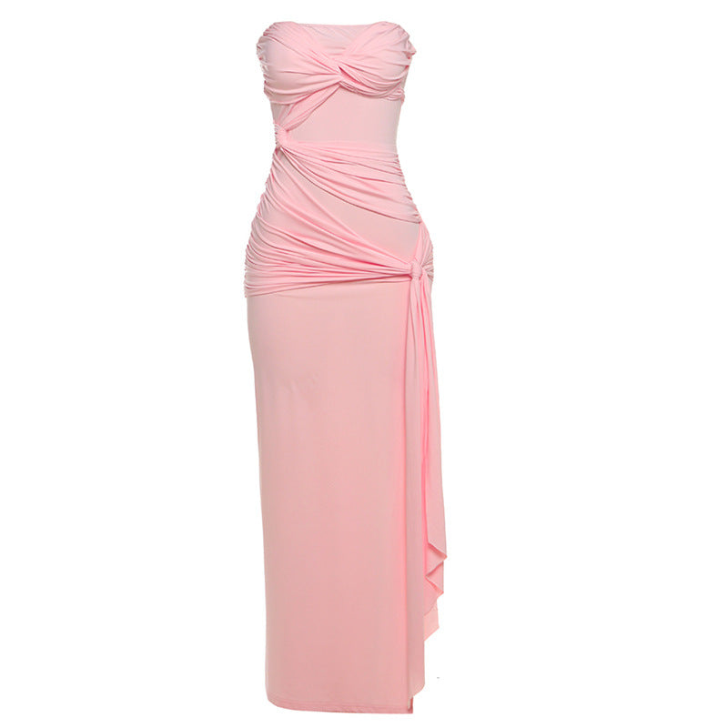 Clara – Elegant Backless Tube Dress